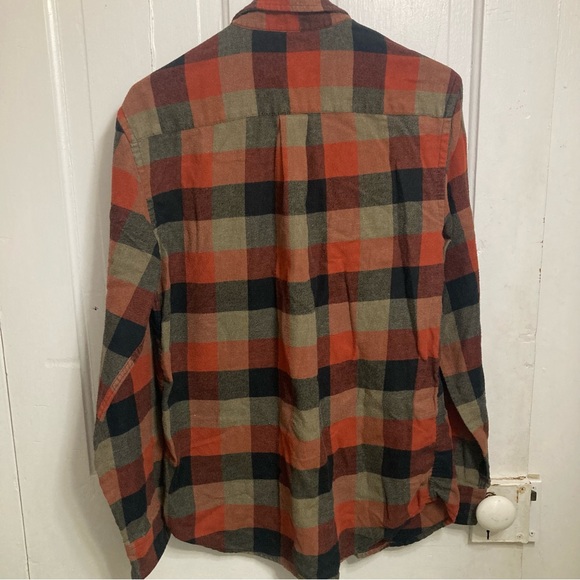 ⚡️ mens Croft & Barrow flannel button down shirt size small - Picture 2 of 3
